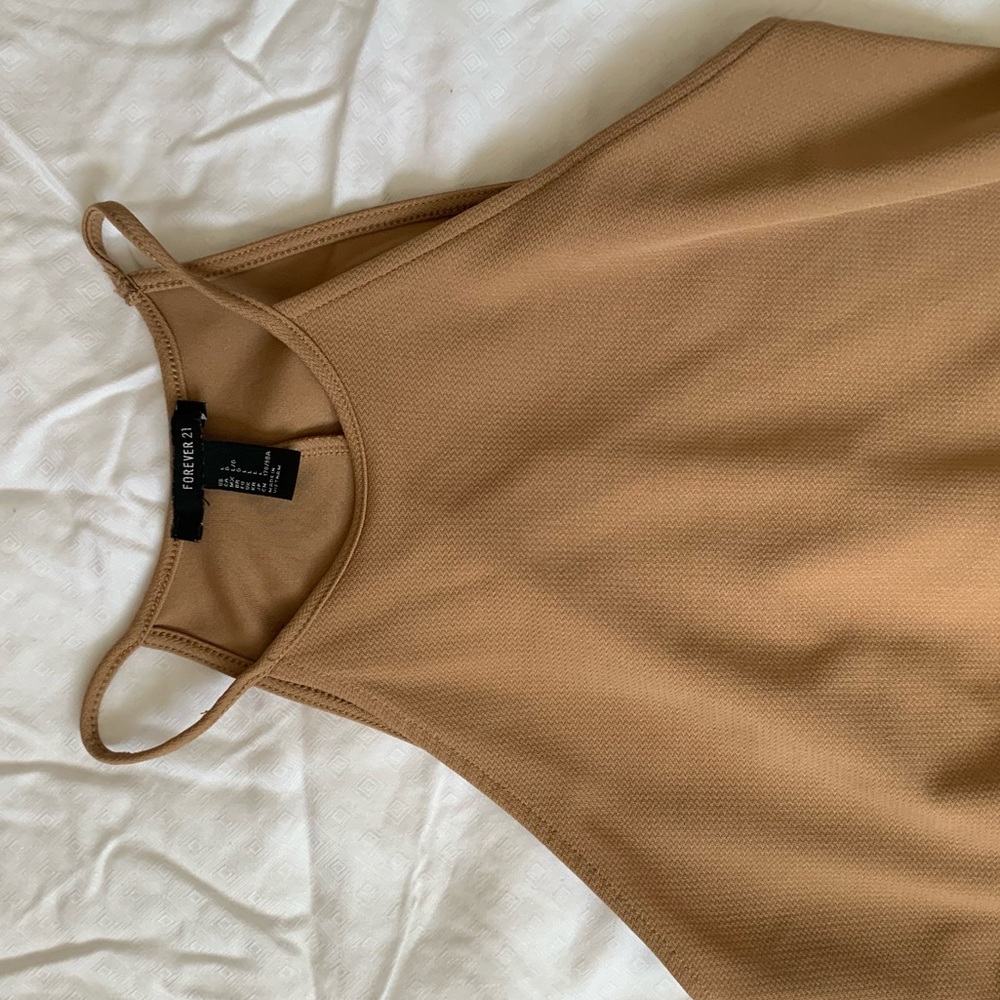 Tan dress